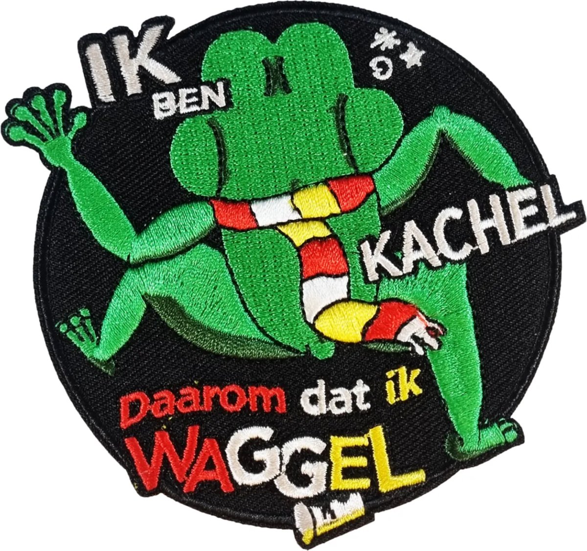 Oeteldonk embleem - Ik ben kachel