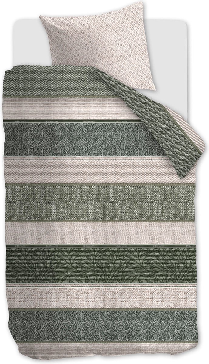 Rivièra Maison Kussenhoes RM Chester, Green, 60x70