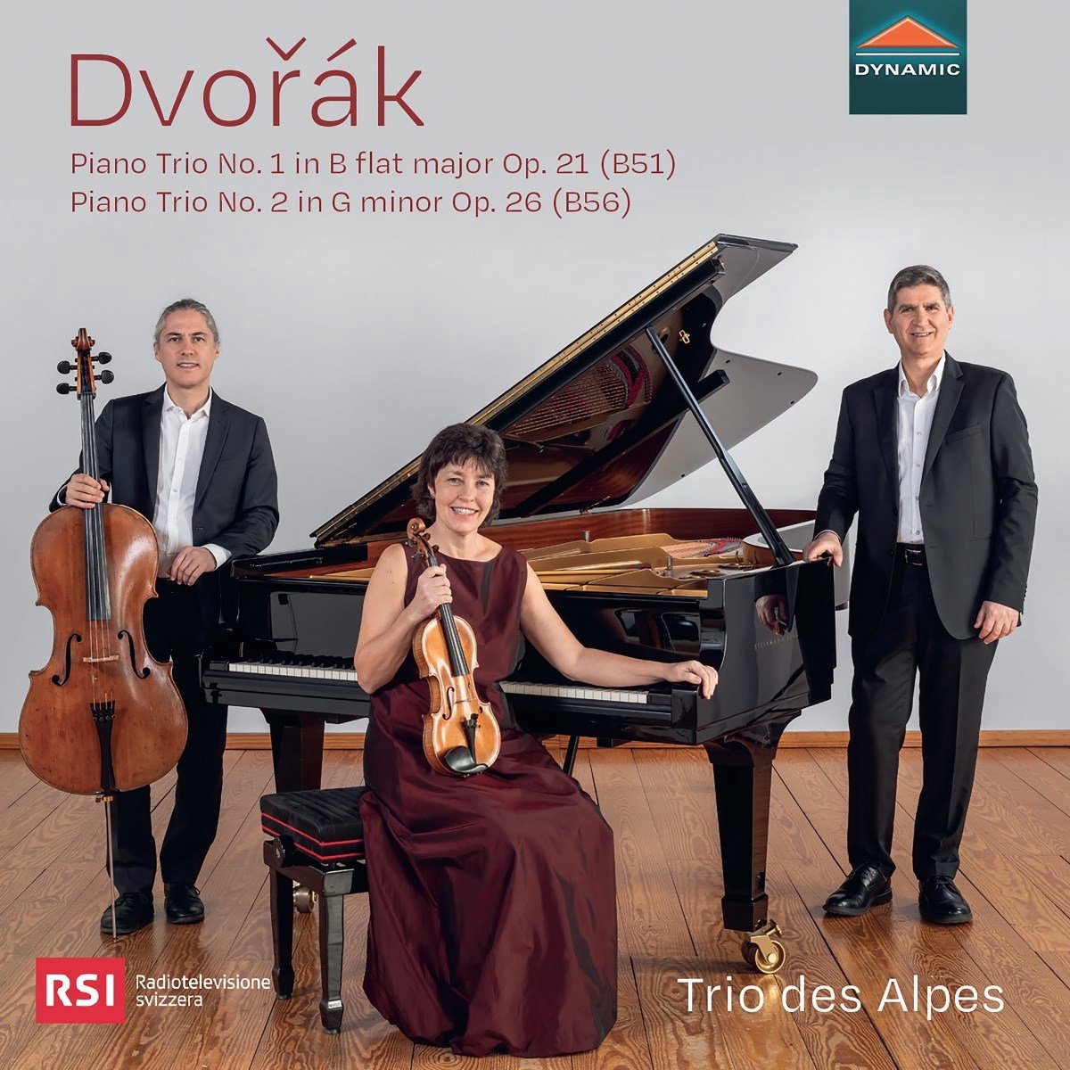 Trio Des Alpes - Dvořák: Klaviertrio Nr. 1 & Nr. 2 (CD)