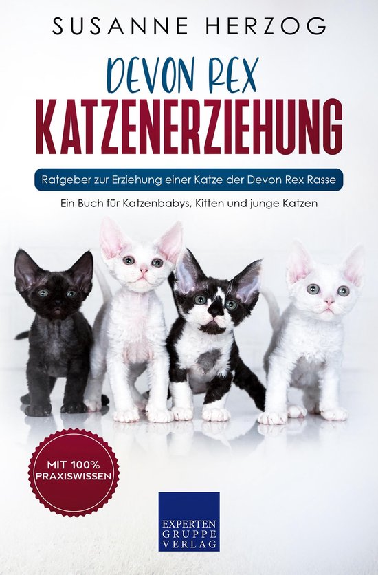 Devon Rex Katzenerziehung - Ratgeber zur Erziehung einer Kat ... - cover