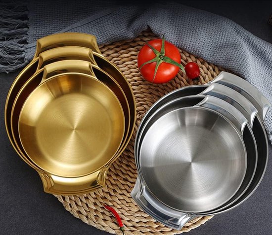 Pan set Kela Flavoria Silver (4-Piece) | Cookwarestore