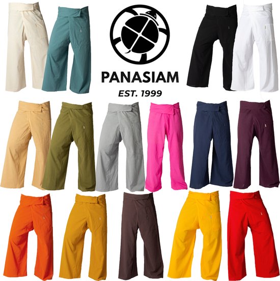 PANASIAM E-Pants stoffen broek voor dames en heren I 100% natuurlijk