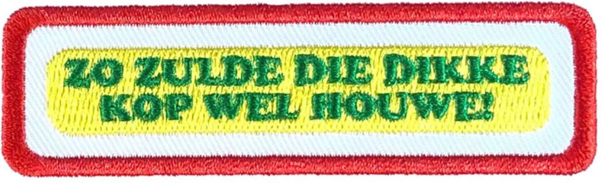 Oeteldonk embleem - Oeteldonkse uitspraken - Dikke kop