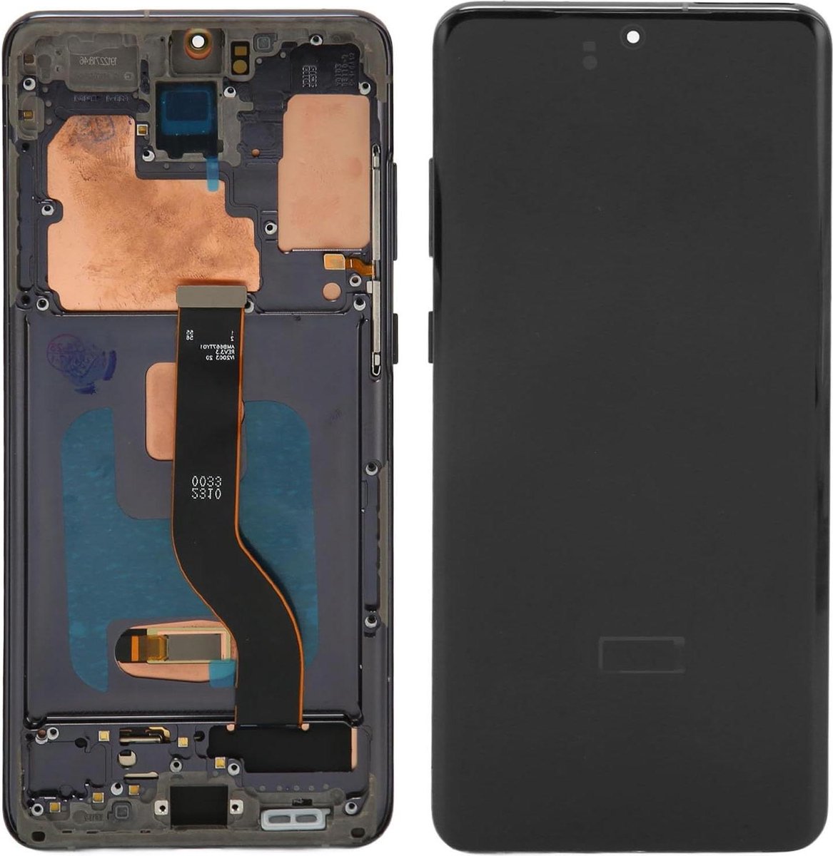 Scherm vervanging Galaxy S20 Plus OLED Display Touchscreen Montage met Frame- en Vingerafdruksensor - Inclusief Gereedschap