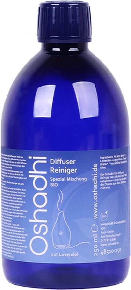 Diffuser reiniger, Oshadhi, 100% natuurlijk, 250 ml