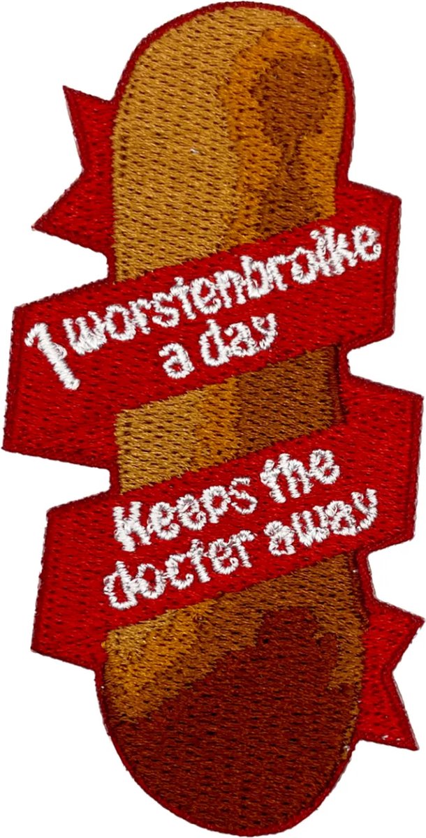 Oeteldonk embleem - One worstenbroodje a day