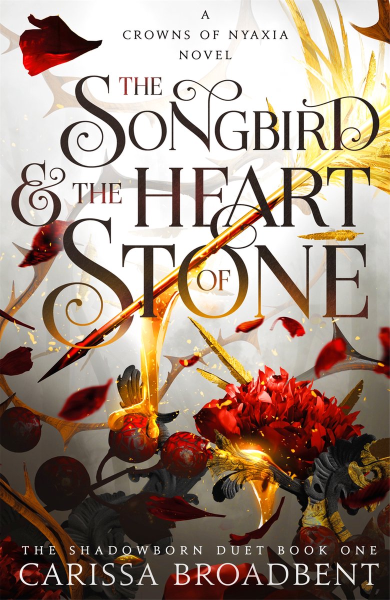 Omslag van The Songbird and the Heart of Stone (Crowns of Nyaxia #3)