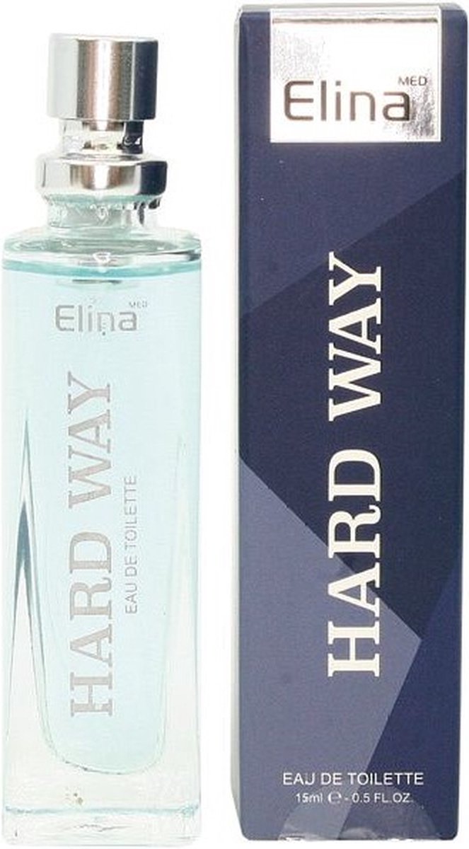 Elina parfum - hard way - parfum voor mannen - eau de toilette - 15ml