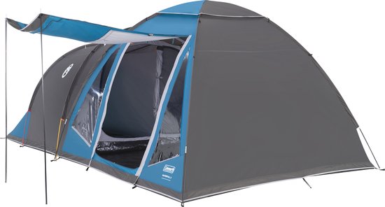 Coleman Waterfall 5 familietent - 5 persoons tent - hybride design - waterdicht en lichtgewicht - blauw/zwart van Coleman — afbeelding 2