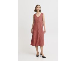 b.young - BYFALAKKA BUTTON DRESS - Dames - Midi jurken