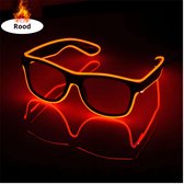 Nivard - Lunettes Festival - Rave - Espace - Techno - Freaky Glasses - Homme - Femme - Lunettes de soleil - Rouge