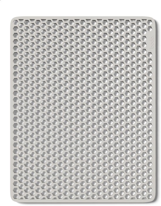 Bodo® – Tapis d'évier en Siliconen beige - 36 x 46 cm - Accessoires de vêtements pour bébé de Cuisine - Protecteur d'évier pour 40 x 50 cm - Sous-verres en Siliconen - Anti rayures - Accessoires de vêtements pour bébé d'évier