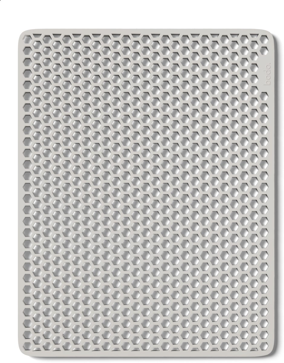 Goedkoopste Bodo® Gootsteenmat - Rechthoekig - Beige - 36 x 46 cm - Voor 40 x 50 cm Wasbak