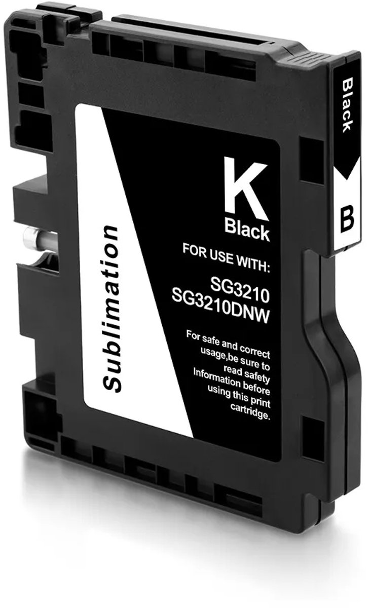 Inktcartridge geschikt voor RICOH GC51 | 1x Zwart geschikt voor Ricoh SG 3210DNw - Ricoh SG 3220DNw