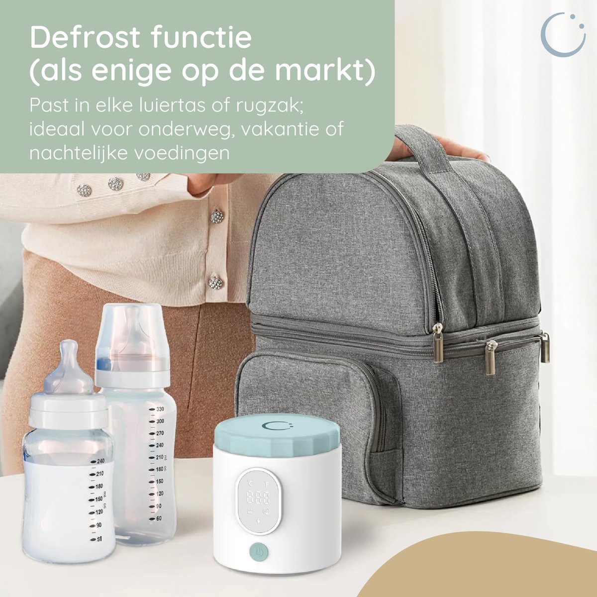 Numsy Nutriwarm - Draagbare Flessenwarmer thumbnail 5