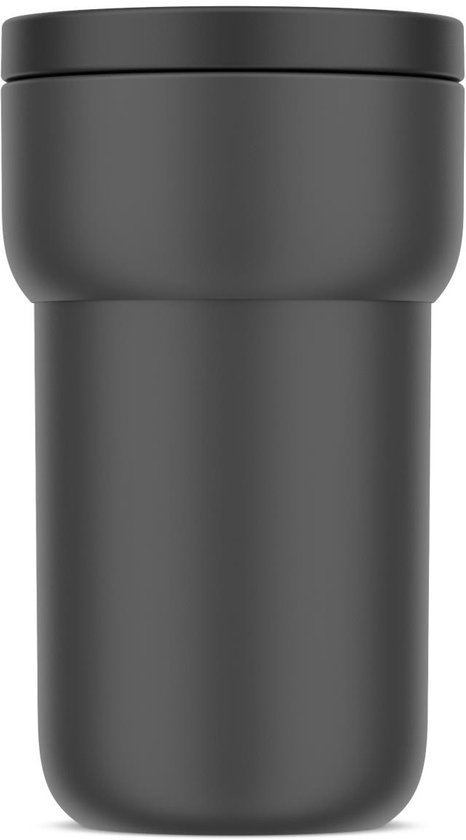Mepal Reisbeker Ellipse - 275 ml - Koffiebeker to go - Lekdicht - Nordic black