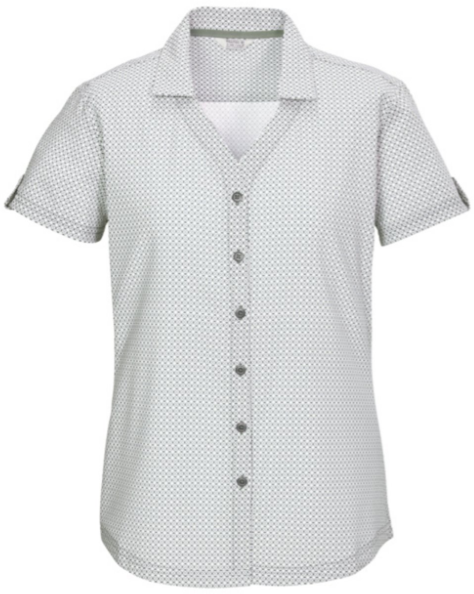 Killtec KOS 46 Women Woven Shirt Outdoorblouse Dames Light Olijf