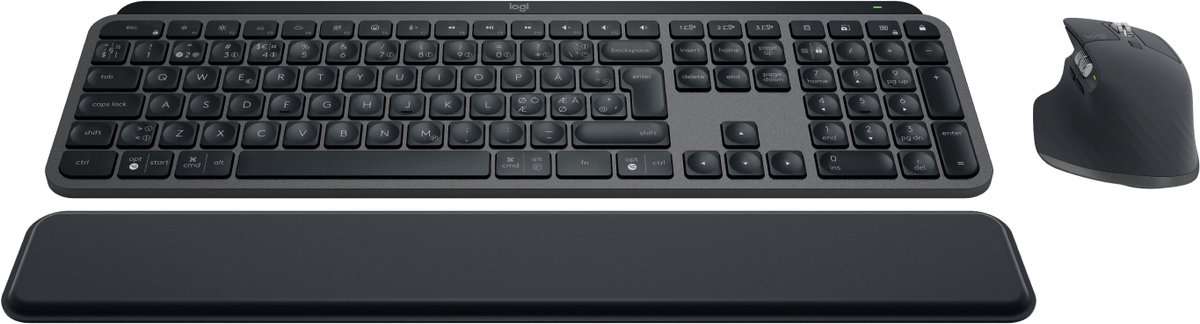 Logitech MX Keys S Combo toetsenbord Inclusief muis Kantoor Bluetooth Scandinavisch Grafiet thumbnail 6