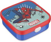 Mepal Bento Lunch Box Grand Campus - 2x 200 + 1250 ml - Comprend 2 boîtes bento amovibles et étanches et une fourchette - Spiderman