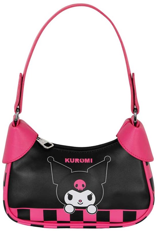 Karactermania - Kuromi Multicolor Tas - Fancy Casual Kuromi Schaak - Disney