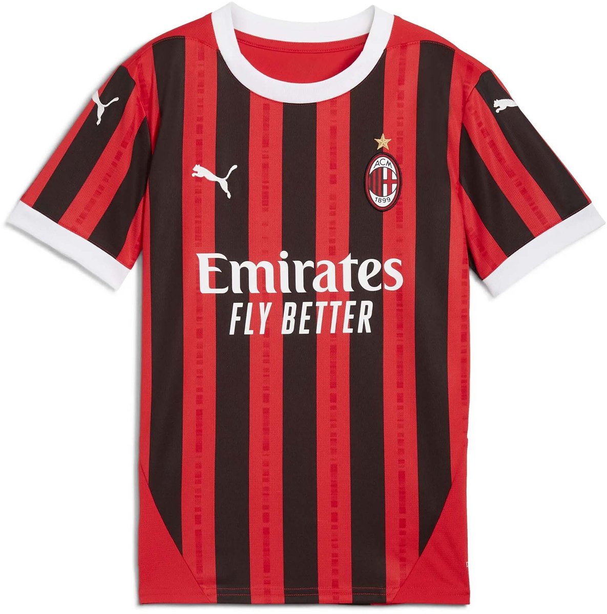 Puma T-Shirt Acm Home Jersey Replica Jr Sportswear Kinderen Rood