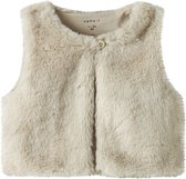 NAME IT - NBFTACATHY FAKE FUR VEST - Baby - Vesten - Maat 62
