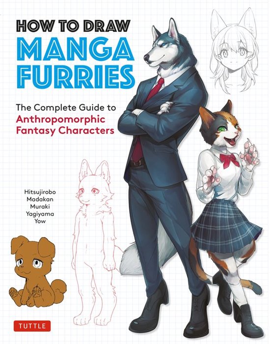 How to Draw Manga Furries - cover