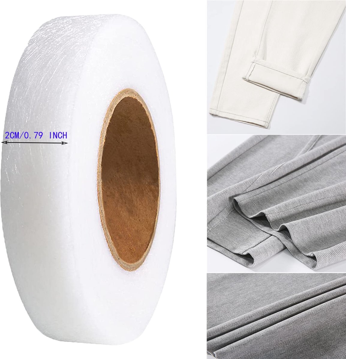 70 Yards Wonder Web Opstrijkbare zoomband Zoomband Extra brede webstof