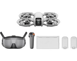 DJI Neo Motion Fly More Combo - FPV Drone - DJI Goggles N3 & RC Motion 3 - 4K Ultra HD - 135g - 3 Accu's