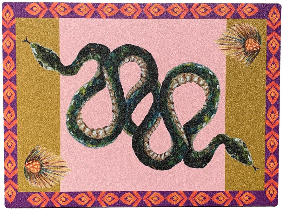 Placemat Sizzling snake