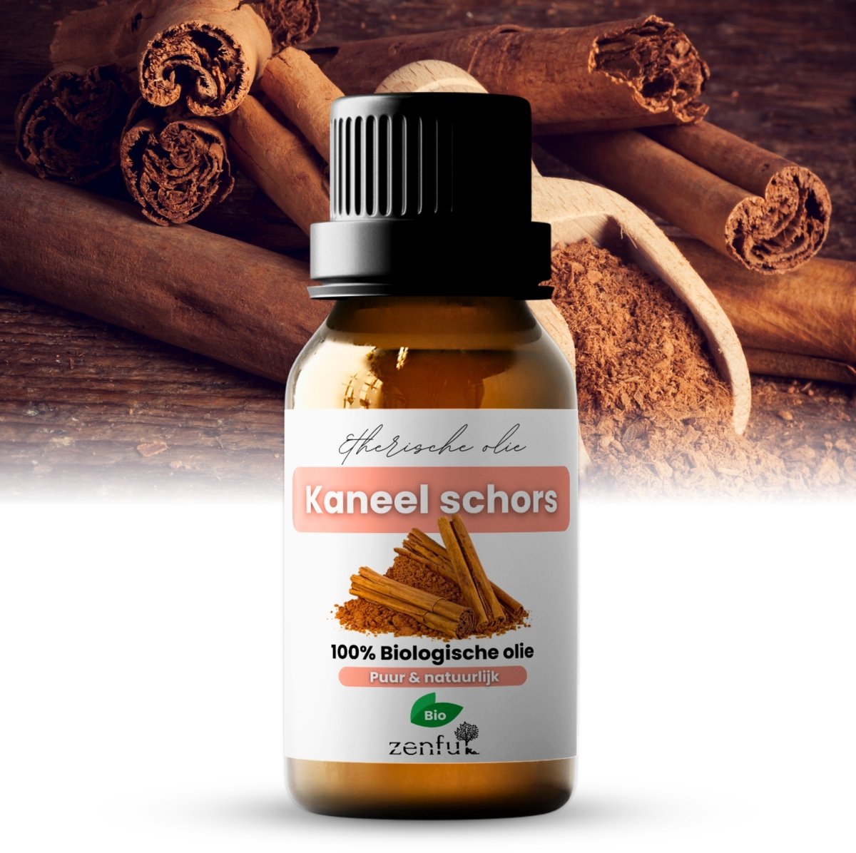 Goedkoopste Zenful Kaneelschors etherische olie - Bio - 10 ml