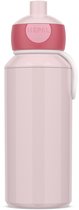 Gourde pop-up Mepal Campus - 400 ml - Fermeture hermétique - Gobelet pour enfant - Rose Cool