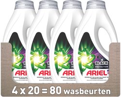 Ariel Vloeibaar Wasmiddel +Revita Black - 4 x 20 Wasbeurten