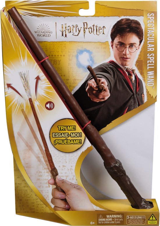 Wizarding World Harry Potter Spectacular Spell Magic Wand