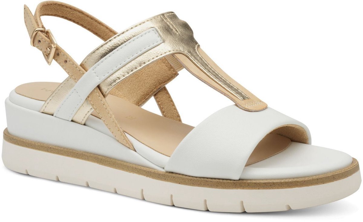 Marco Tozzi Dames Sandaal 2-28711-44 197 F-breedte Maat: 39 EU