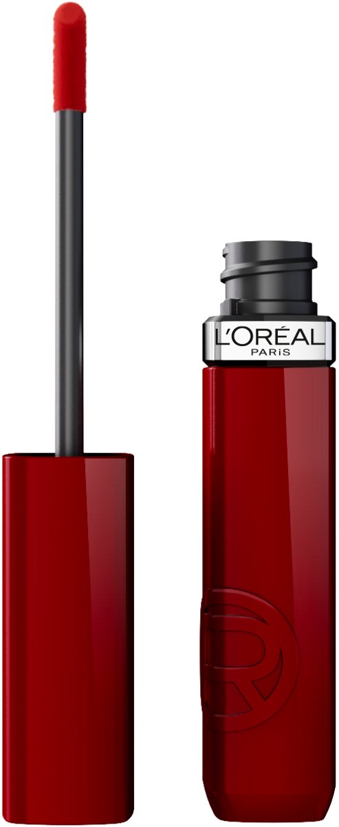 L'Oréal Paris Infaillible Laque Resistance 520 Berry Bordeaux Lippenstift - Lak glans finish - Tot 16 uur* langhoudend - 1 ST