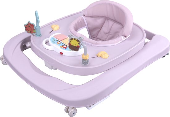 Topmark Lexi 2-in-1 Loopstoeltje en Duwwagen - Lilac van Topmark — afbeelding 3