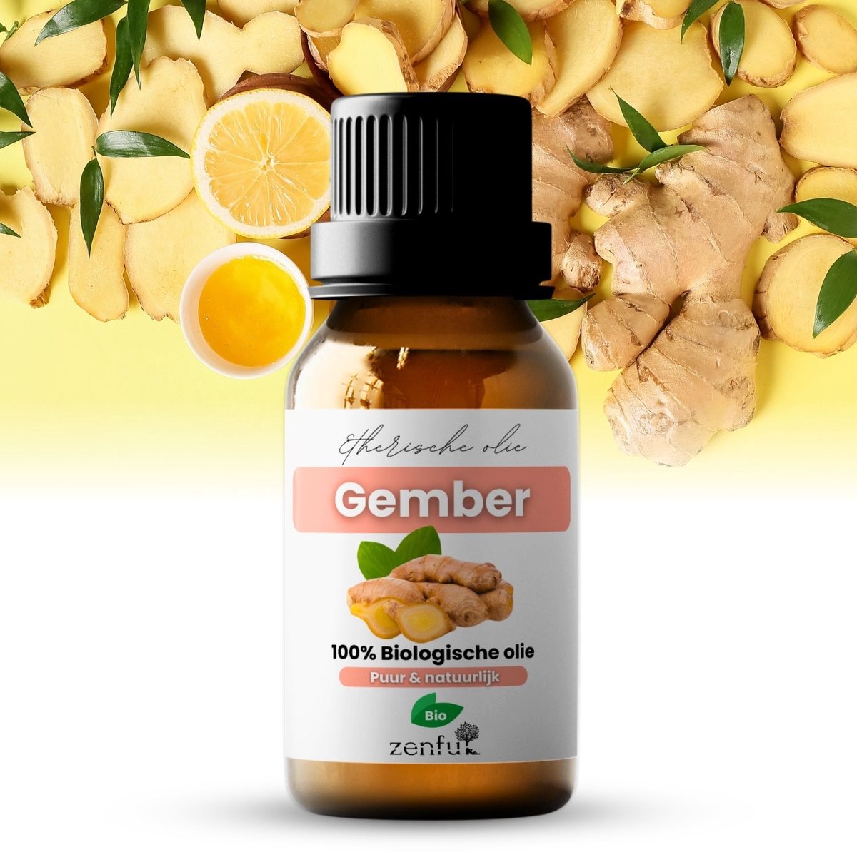 Goedkoopste Gember etherische olie - 100 Puur & Biologisch - 10ml