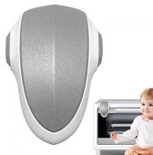 Veiligheidssloten voor de oven, 2 stuks, wit, kinderbeveiliging in de keuken, hittebestendige zelfklevende sloten, ovenblok voor kinderen, baby, voor wasmachine en magnetron