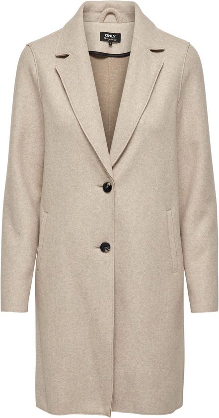 ONLY ONLCARRIE BONDED COAT OTW NOOS Dames Jas - Humus Melange