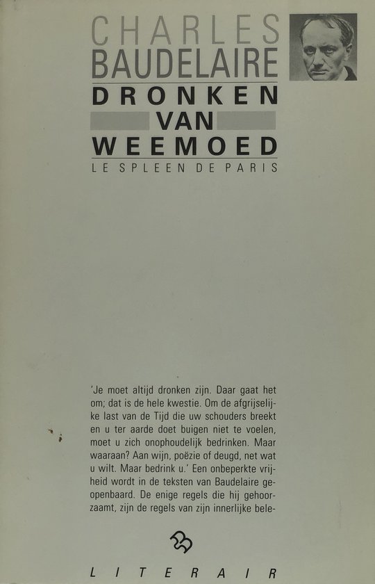 Dronken van weemoed