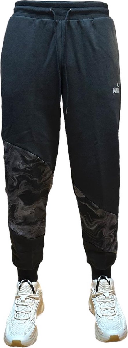 Puma Power Marble Broek Mannen Zwart