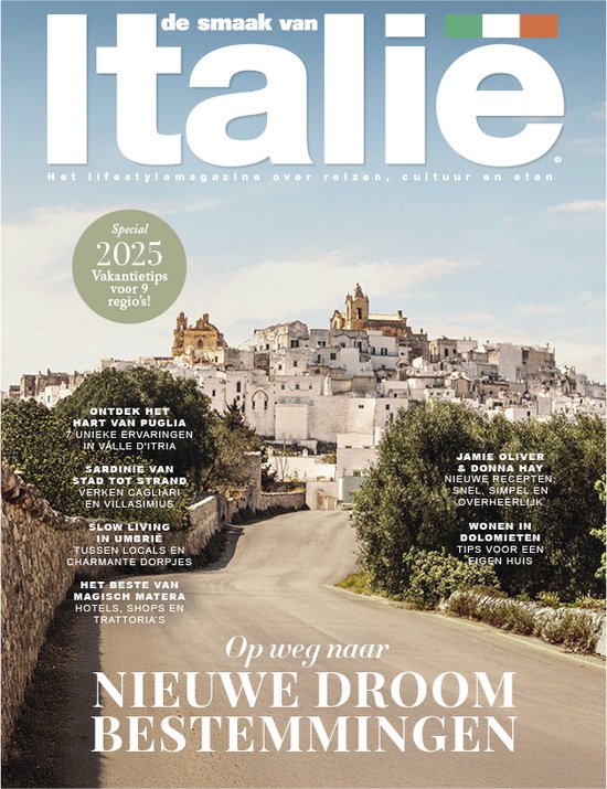 De Smaak van Italië editie 129 oa: Puglia Umbria Sardinie