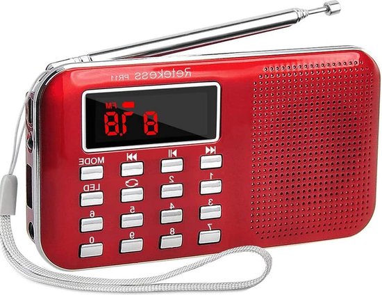 MP3-speler van 16 GB, LCD-scherm, FM-radio, HiFi-geluid Zonder Verlies, Draagbare Sport-mp3-zaklamp Mini-back-clip LCD-minischerm Muziekmediaspeler(zwart