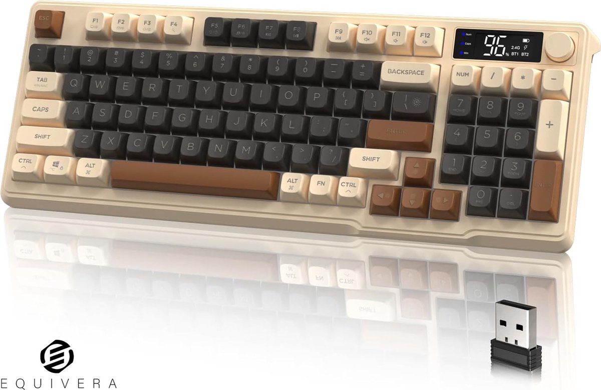 Equivera Mechanisch Toetsenbord - Gaming Toetsenbord - Mechanical Keyboard - Mechanische Toetsenbord