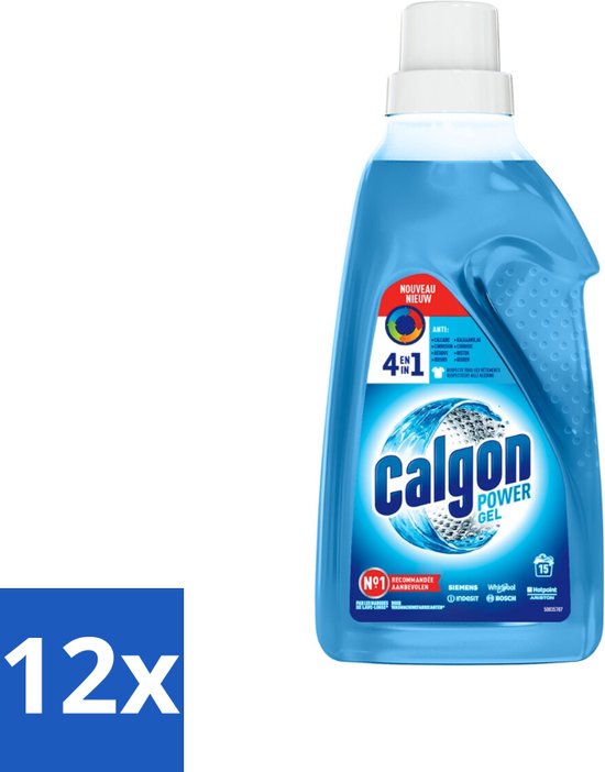 Calgon - Wasmachinereiniger - Gel - Tegen Kalkaanslag / Wasmiddelresten ...