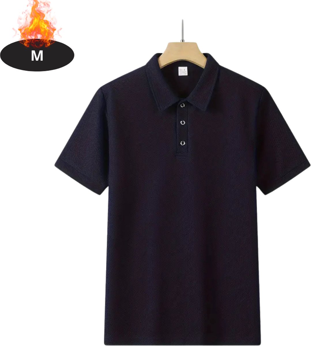 Livano Poloshirt Heren T-Shirt Heren Shirt Overhemd Polo Shirt Blauw