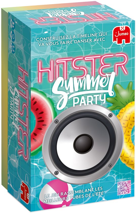 Jumbo - Hitster - Summer Party France (FR) - Franse editie - Franstalig actiespel met muziek - Partygame