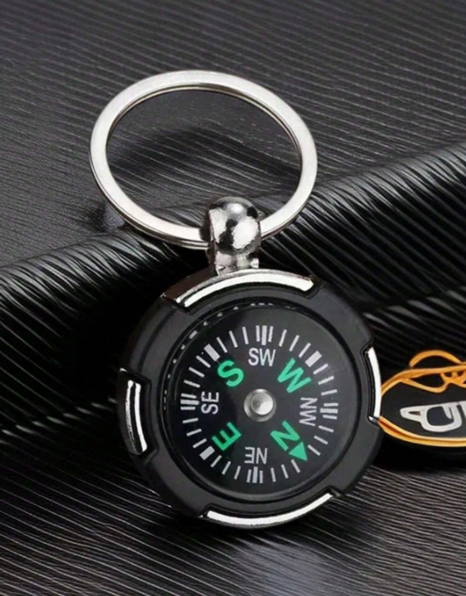 Kompas Sleutelhanger - Kompas - Sleutelhanger - Outdoor - Wandelen - Camping - Kamperen - Overleven - Survival