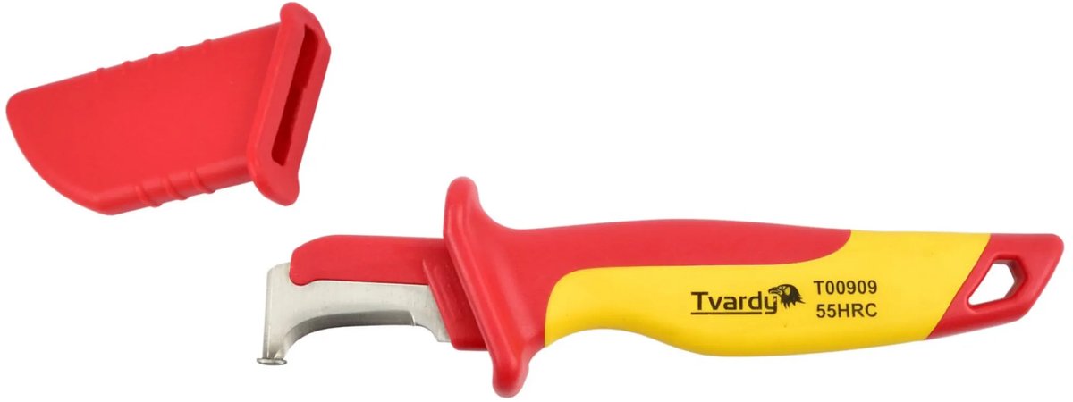 Tvardy Elektrisch kabelmes - 180 mm - Ergonomisch - VDE-gecertificeerd - Roestvrij staal